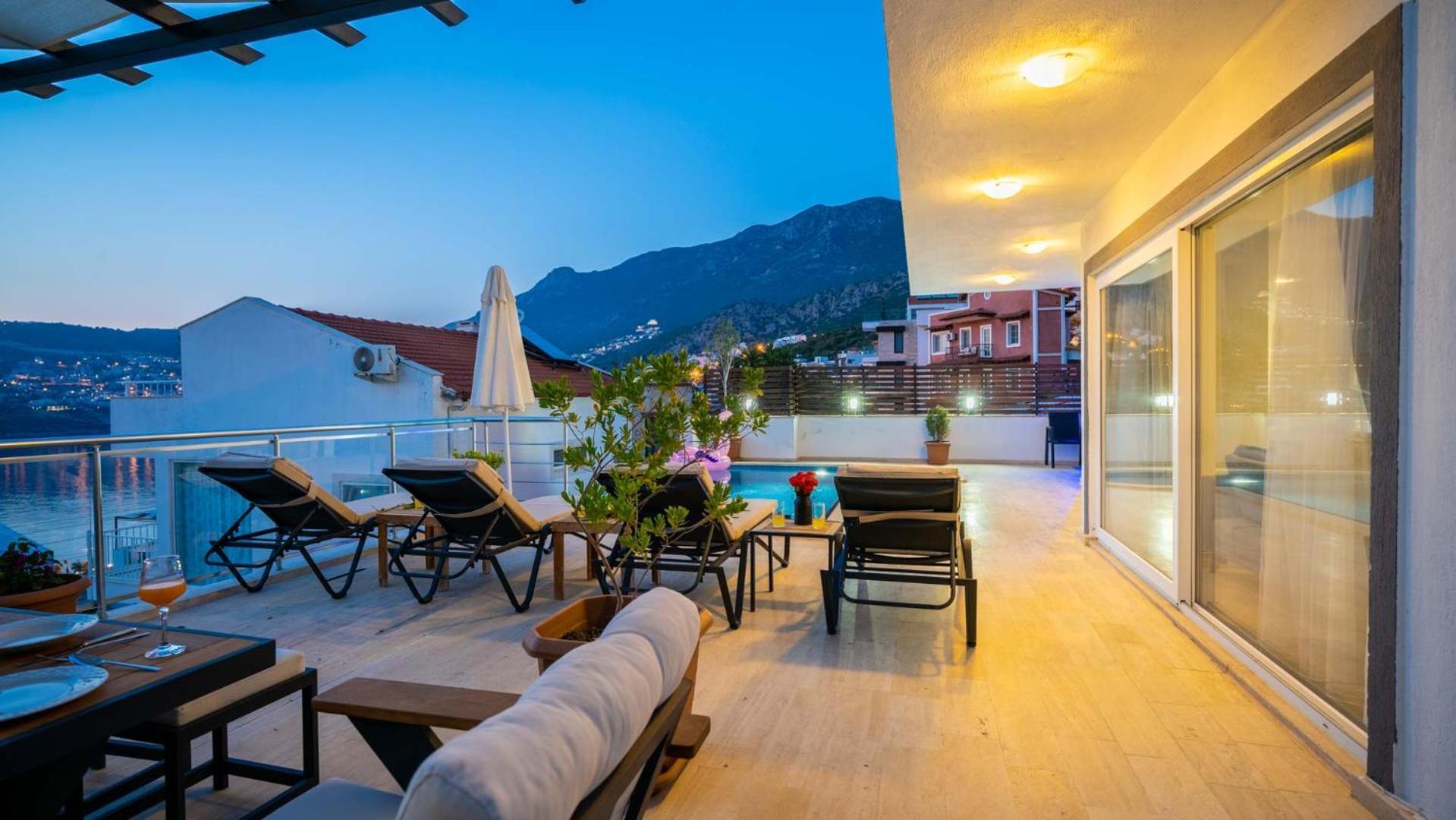 Villa Angel - Harika Manzara Каш Экстерьер фото