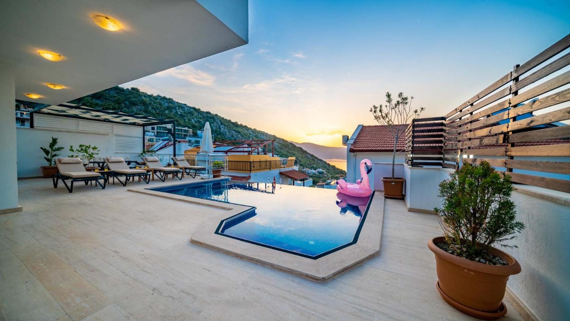 Villa Angel - Harika Manzara Каш Экстерьер фото